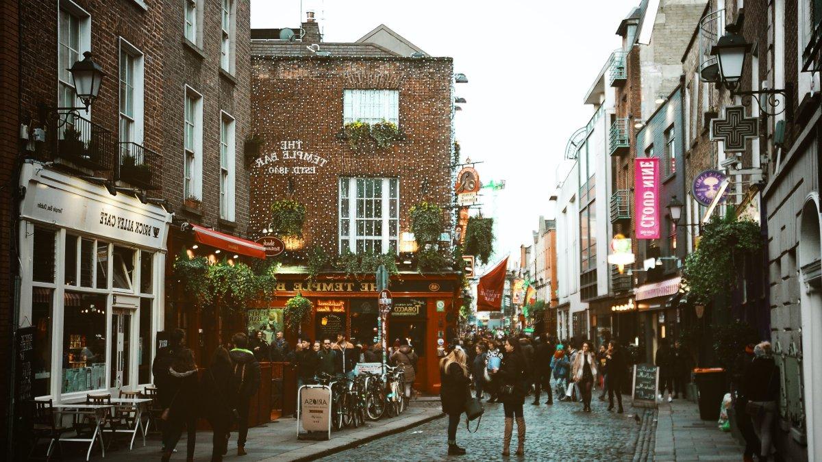 Temple Bar in Dublin, Ireland